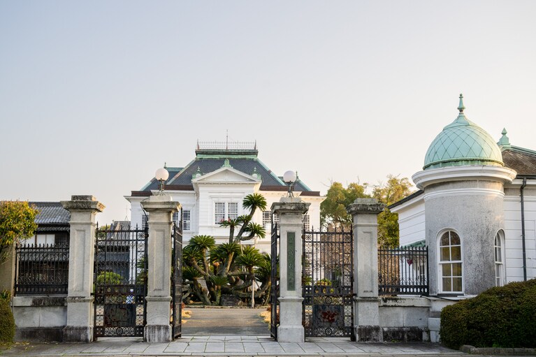 7000坪の広大な土地には、ヨーロッパのような風景が現れる。