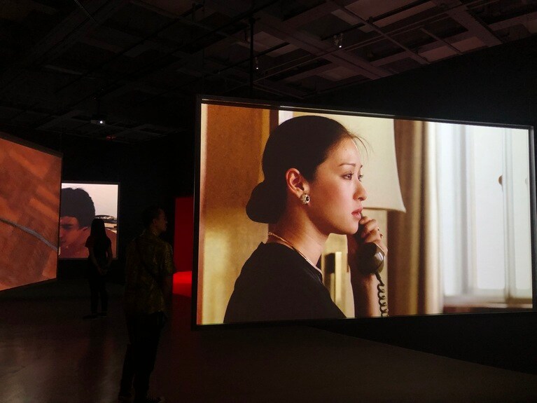 エドワード・ヤン展での写真。