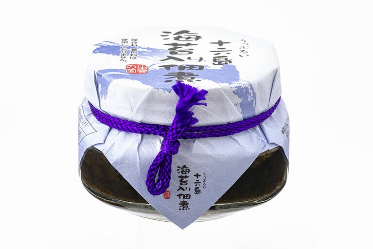 「十六島海苔入り佃煮」120g 572円。