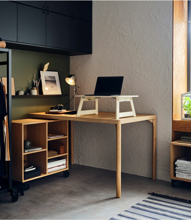 自宅でスタンディングワークできるのも嬉しい。