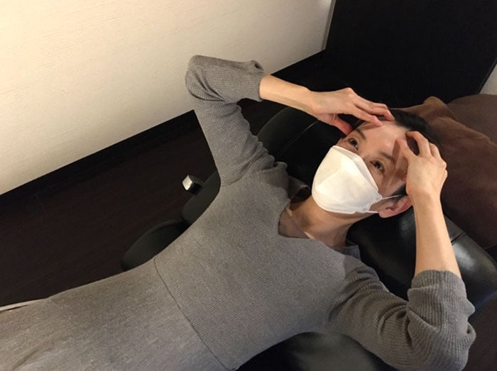 「血流UPマッサージ」後なら、寝そべったまま行うのもアリ！