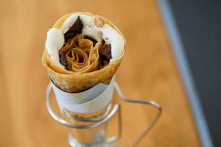 「無花果ロイヤルミルクティー」850円。