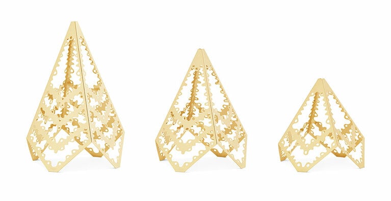 2022テーブルツリーセット 3P 18,150円(税込)。