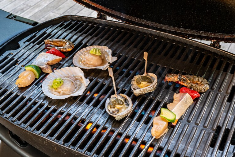 BBQは焼き上がるまでの時間も楽しい。