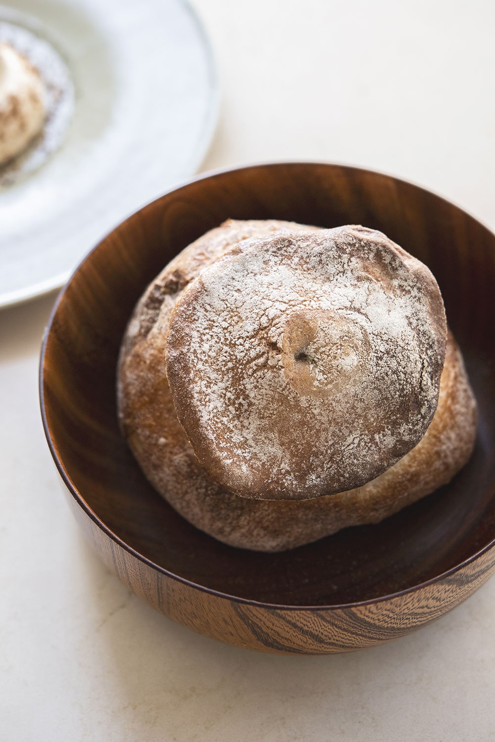 人気ブランジェリー「シニフィアン シニフィエ」で特別に焼いてもらったパン。