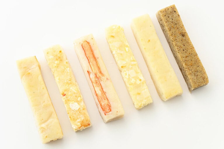 シーフードケーキ「いろどり」6本入り 2,230円／かねまん本舗