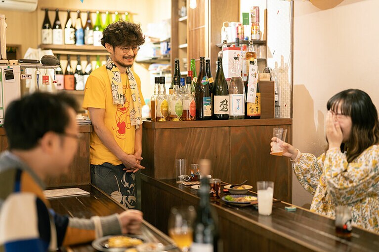 和やかな雰囲気のブンカ堂。