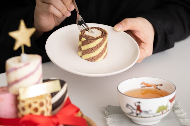 ボリュームたっぷりで満足感のあるクリーム。