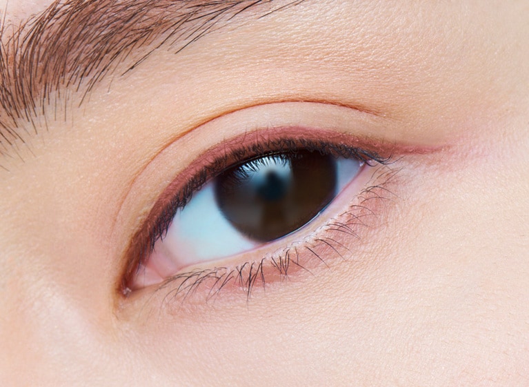 105 フォギーピンクの使用イメージ。