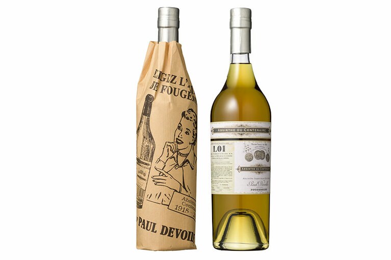 ポール・デヴォワール社「アブサン・セントネール」700ml 10,719円／Absinthe Tokyo　※賞味・消費期限：なし