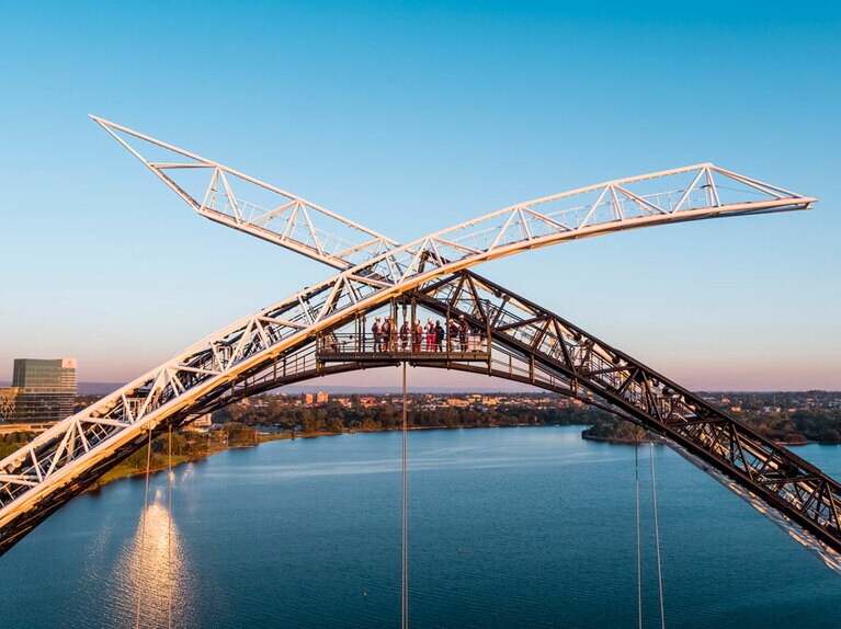 マタガラップブリッジ ジップ＆クライム。