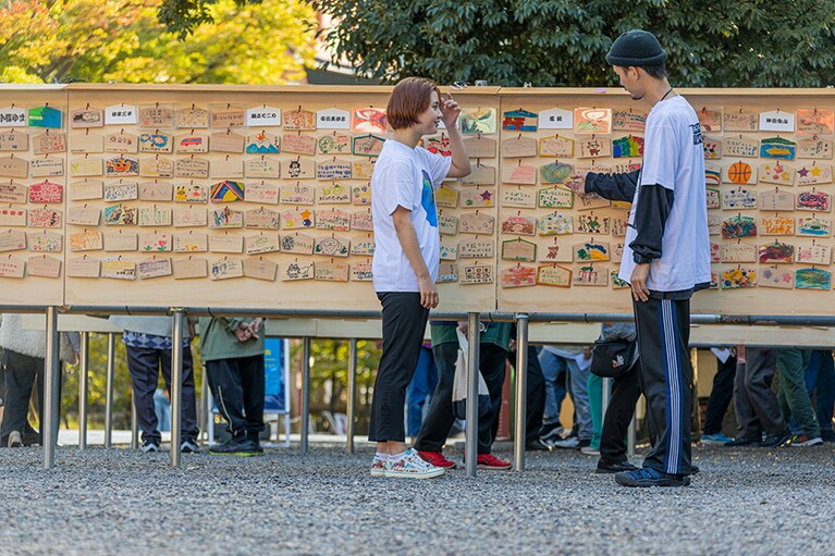 「アートパラ深川おしゃべりな芸術祭」より。