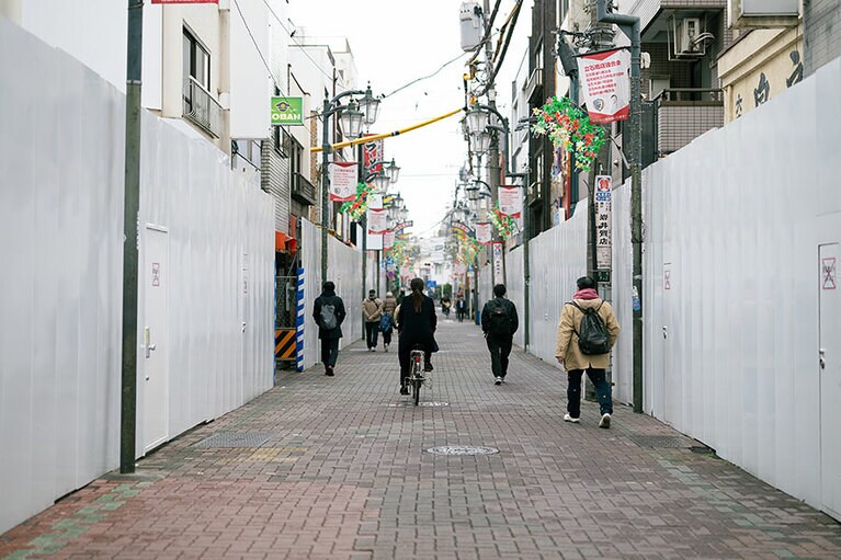 変わる京成立石。