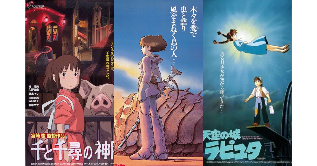 2ページ目 あなたが選ぶジブリ映画 ベスト1は 3位 千と千尋 2位 ナウシカ