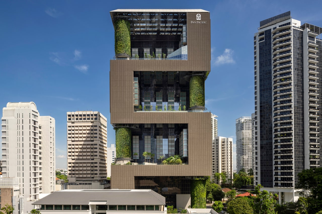 2023年にオープン。全347室の巨大ホテル。