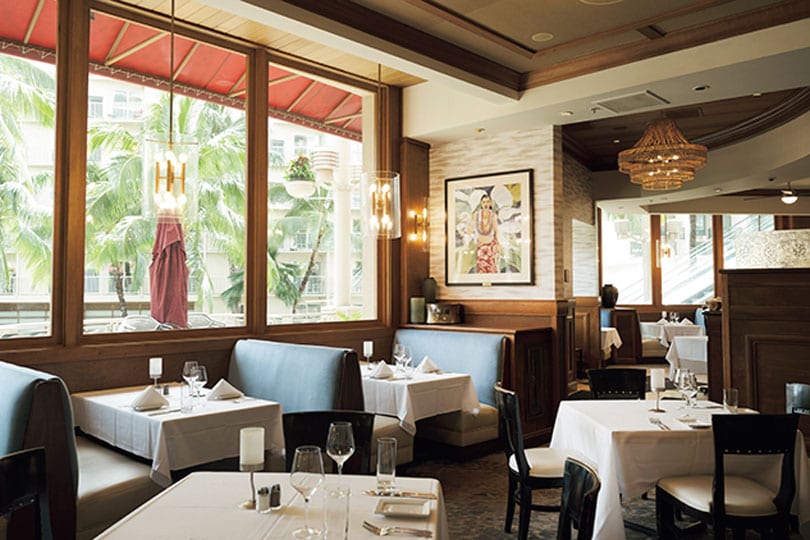 Ruth's Chris Steak House（ルース クリス ステーキ ハウス ワイキキ店）。