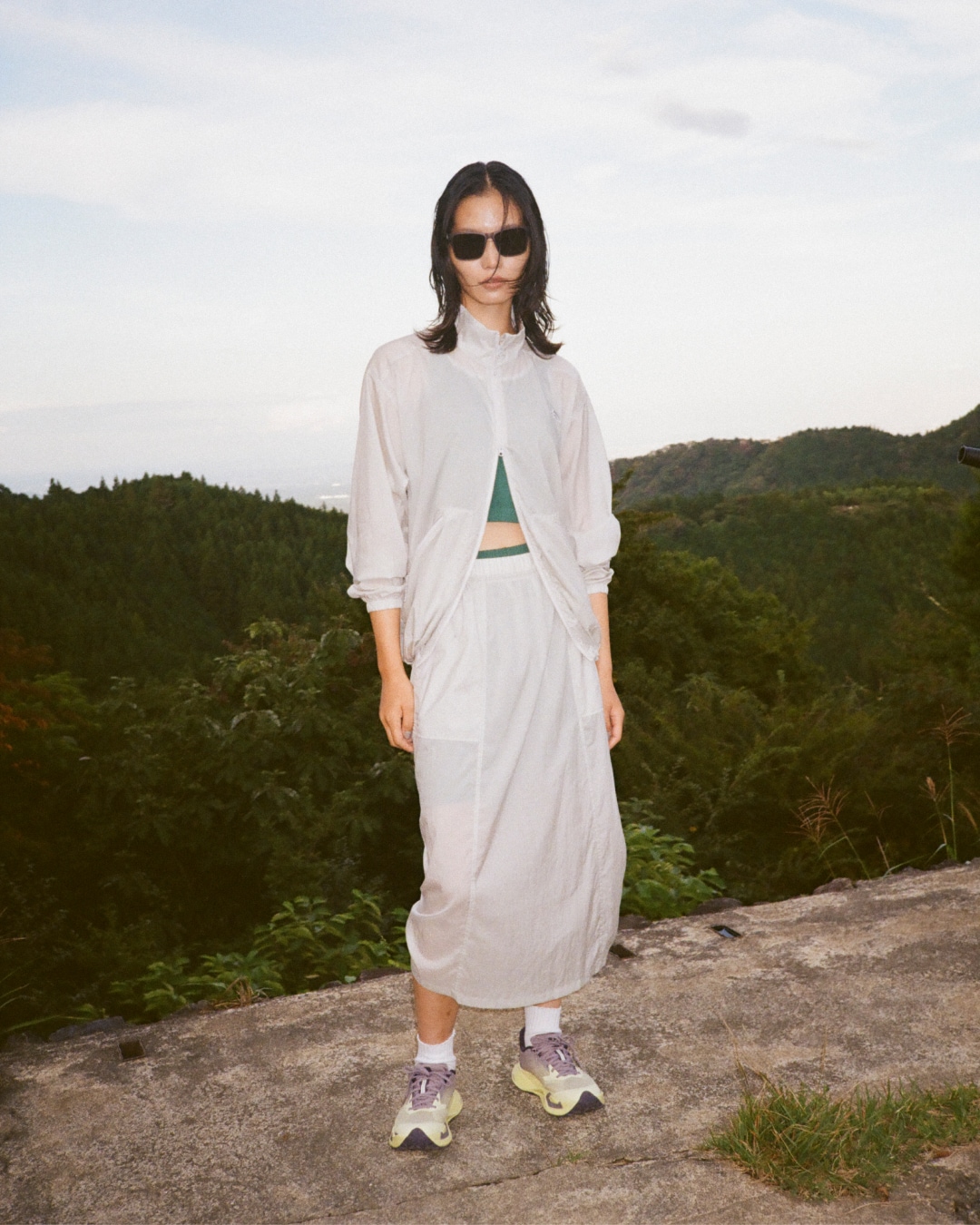 ザ・ノース・フェイス（THE NORTH FACE）の新コレクション「General Athletic Recreation | GAR」ビジュアルより。