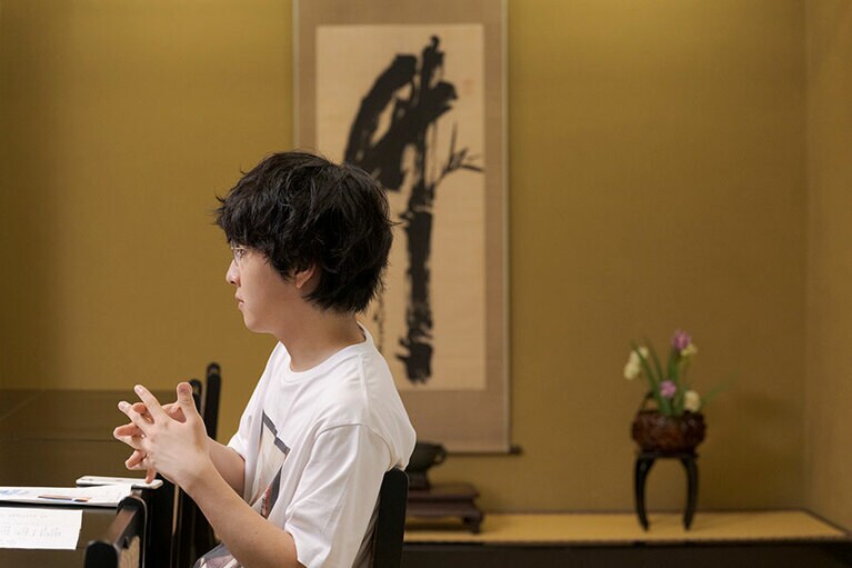 崎山蒼志さん。