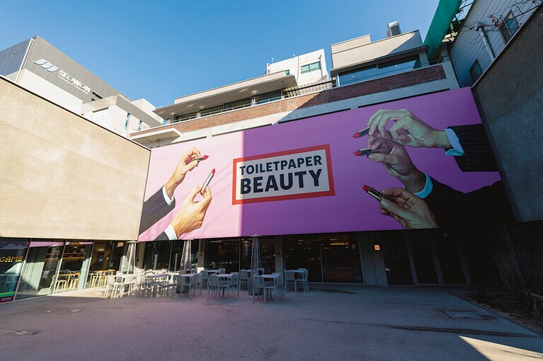 オープンなスペースが開放的なLCDC SEOULは2021年に誕生。