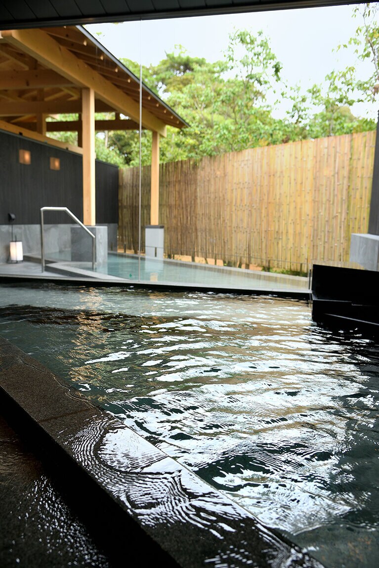 のんびり大浴場につかって、極楽気分。