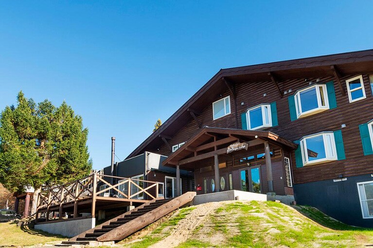 沼尻高原ロッジ［福島／猪苗代沼尻温泉］外観。