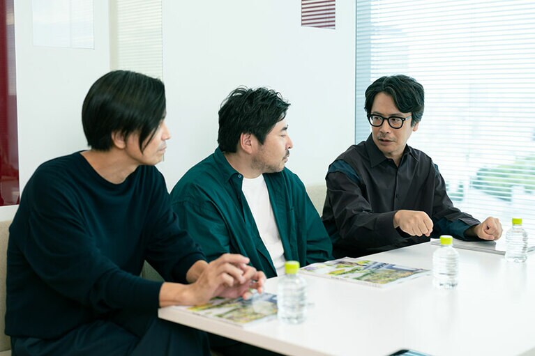 くるりのメンバー。