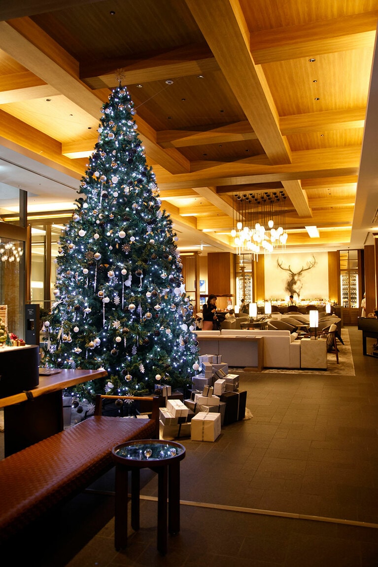 ロビーの雰囲気にぴったり。