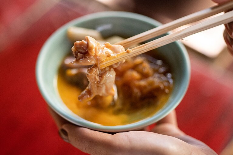 溶き卵にくぐらせたら、もうたまりません！