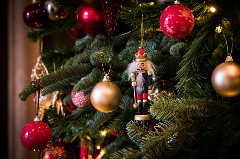 シャングリ・ラ 東京のクリスマスツリー。