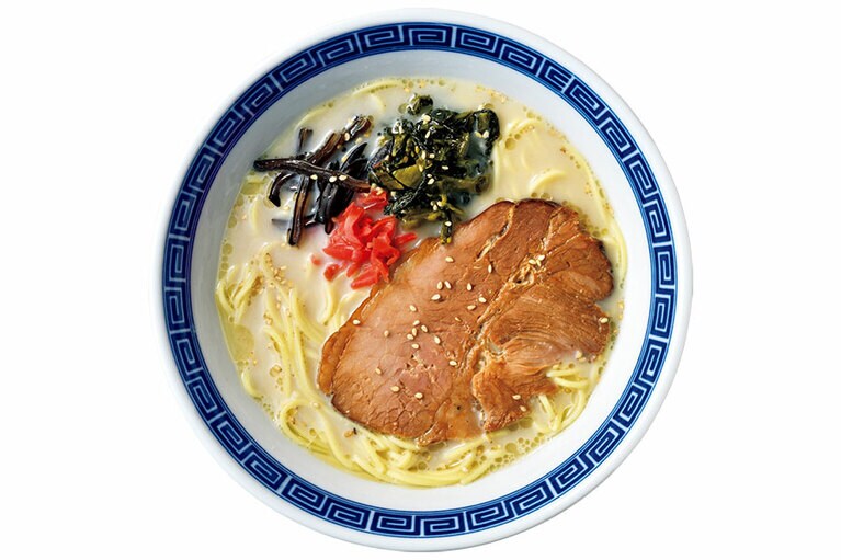 とんこつらーめん(1食) 230円／田中製麺