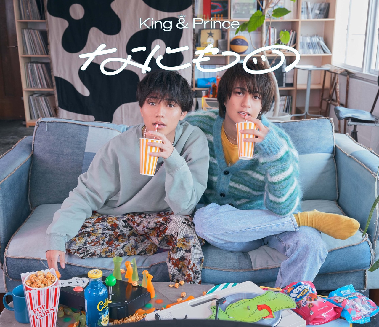 二人体制になって初のシングル「なにもの」（「King & Prince」公式Xより）。