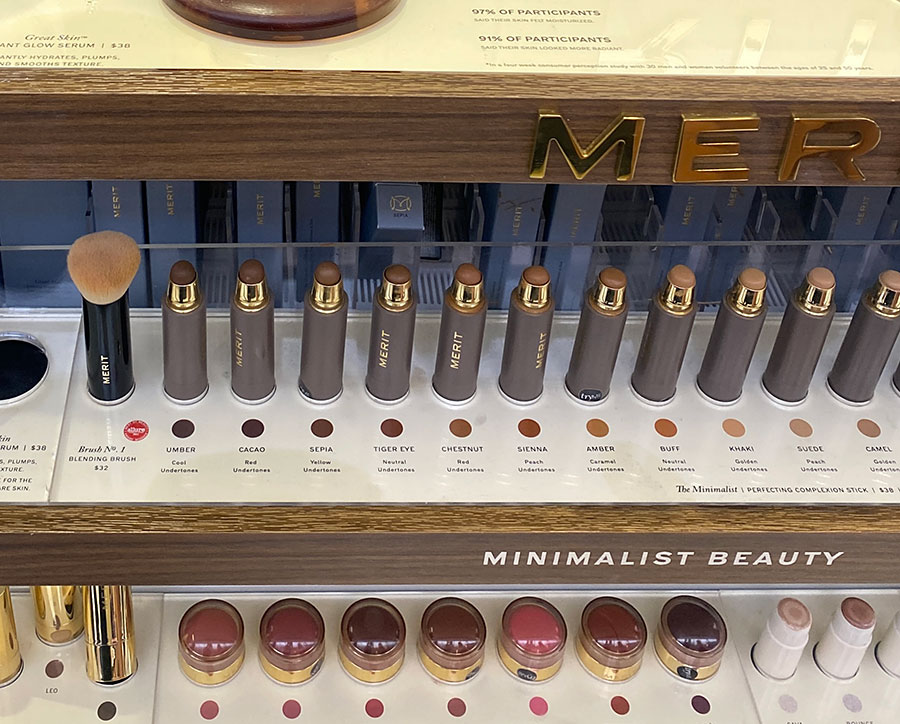 Merit（メリット）「The Minimalist Perfecting Complexion Stick」38ドル。