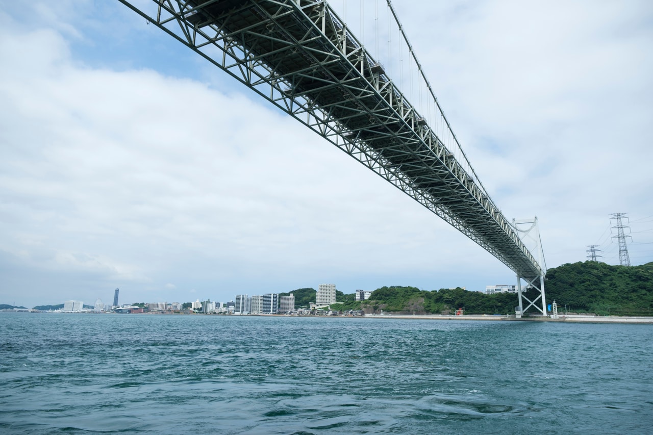 関門海峡。