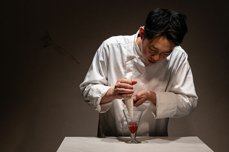 江藤英樹シェフ。