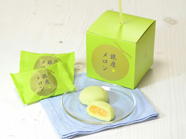 「銀座メロン」5個入り648円／銀座あけぼの