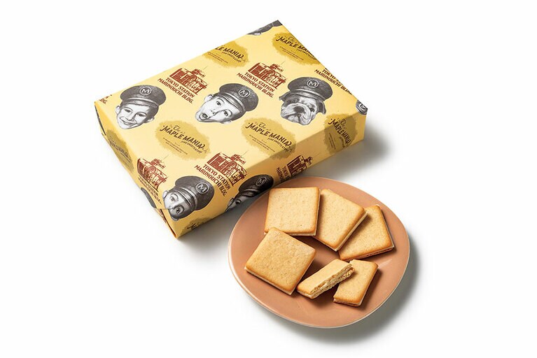 メープルバタークッキー東京駅駅舎(18枚入り) 1,840円／ザ・メープルマニア(グランスタ)