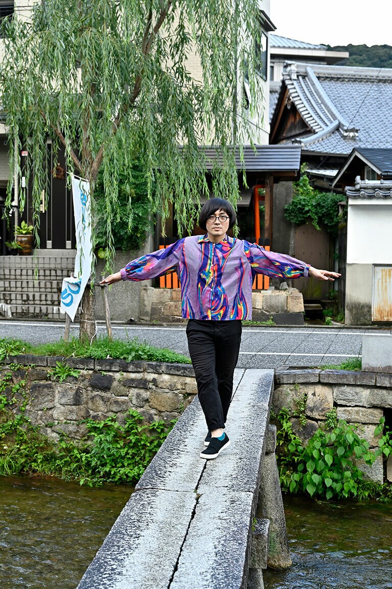 松原タニシ氏。