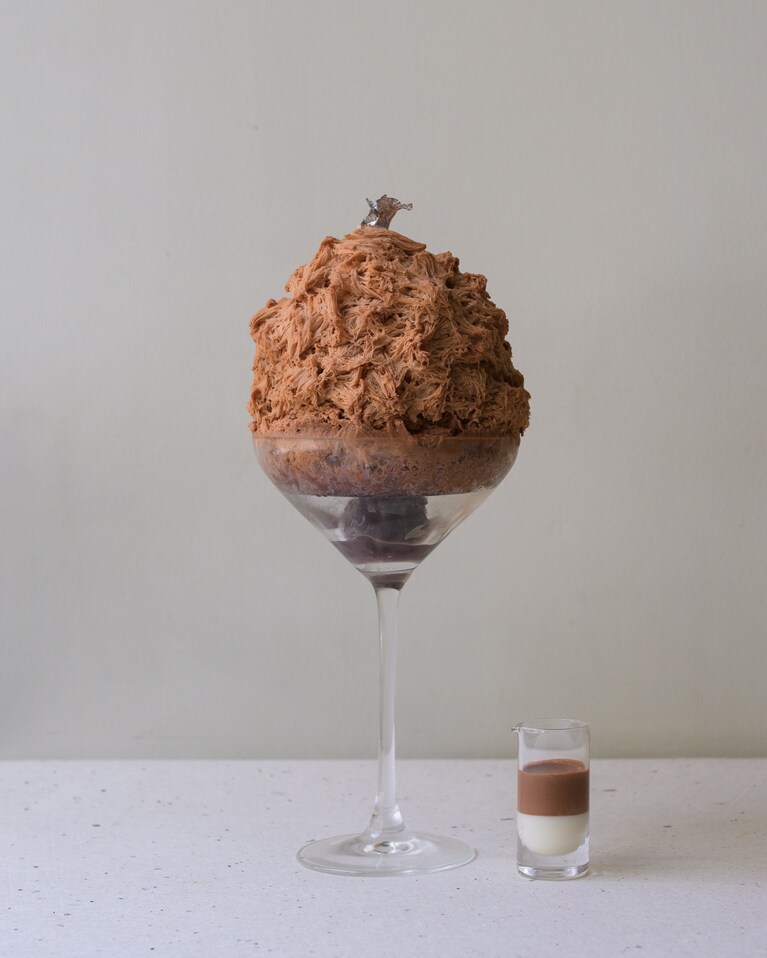 「カカオ金時」1,430円。提供期間：2025年5月～9月頃まで　※1日50杯