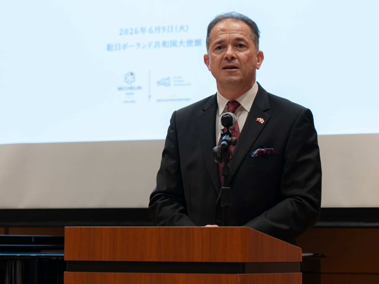 パヴェウ・ミレフスキ 駐日ポーランド共和国大使。