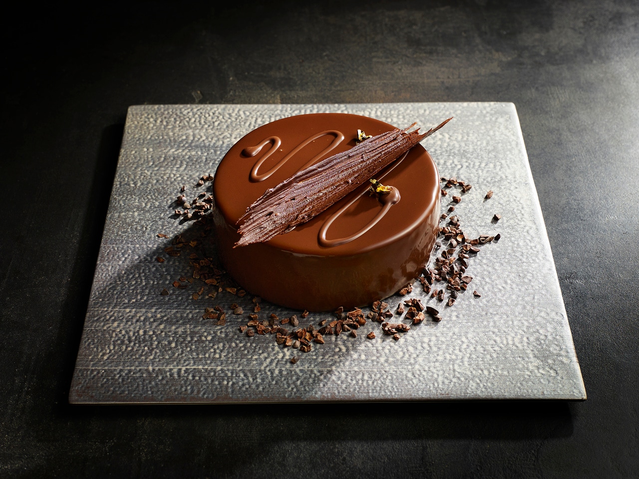 野島茂氏のシグネチャーケーキ「アリア」。