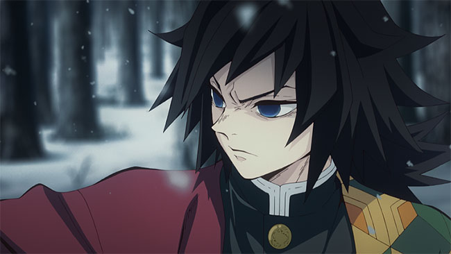 2位の冨岡義勇は王道のクールキャラ。©吾峠呼世晴／集英社・アニプレックス・ufotable