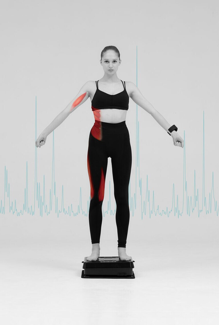 「ルルド シェイプアップボード」は乗るだけで全身トレーニングができる振動プレート。