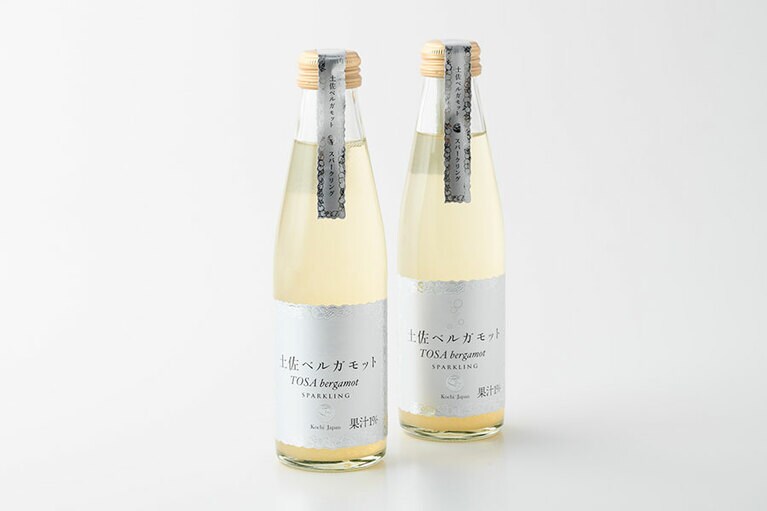 はるのTERRACE 「土佐ベルガモットスパークリング」各540円（195ml）／高知県