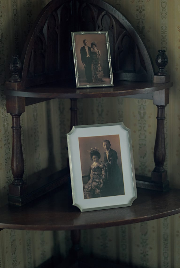 16代立花和雄さんと文子さん夫妻。