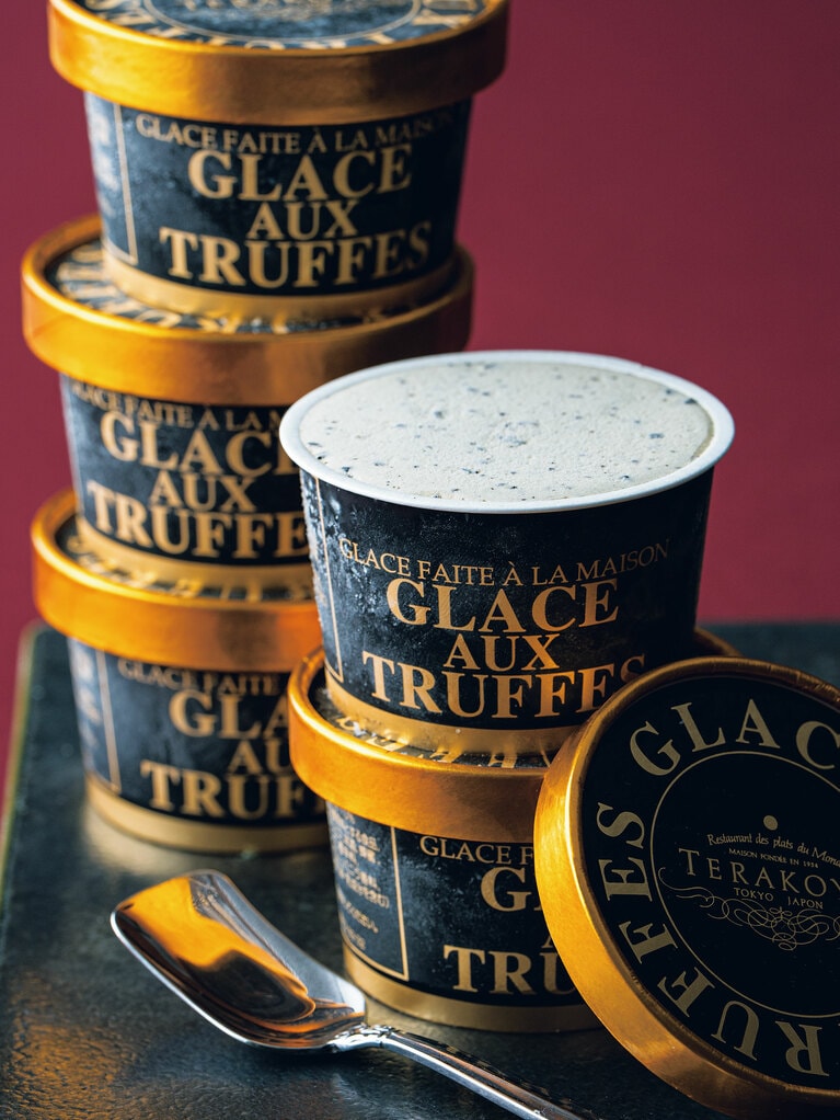 トリュフのアイスクリーム 100ml×6個セット 5,880円／TERAKOYA