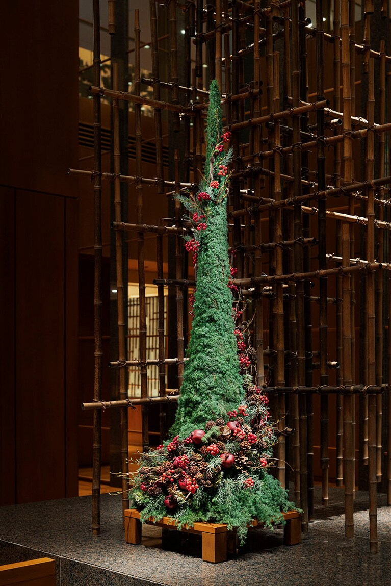 「梢」店内にて。