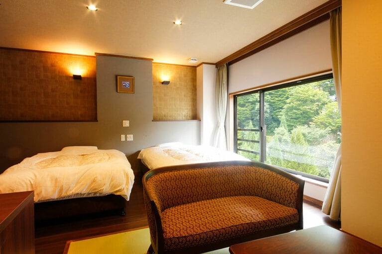 依山楼岩崎［鳥取／三朝温泉］和風ツイン。