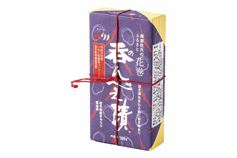 「呑んべえ漬(箱入り)」100g 400円。