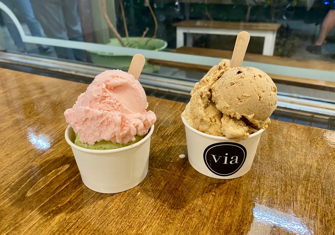 購入前にテイスティングできるので、お気に入りのフレーバーを見つけて。