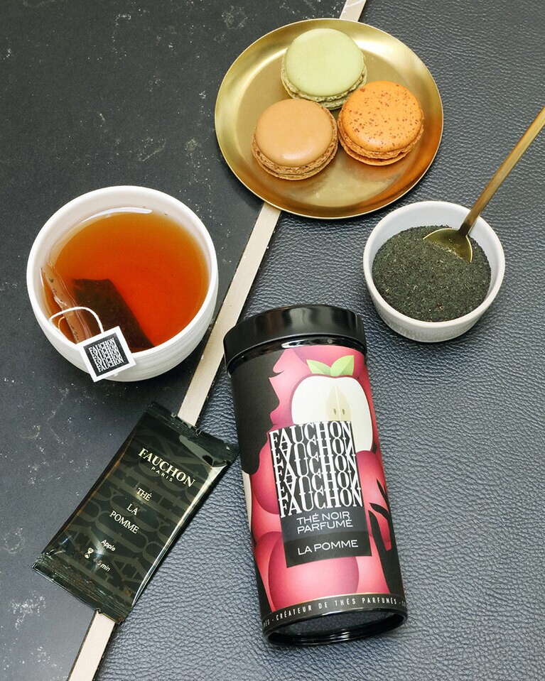 フォション発祥のフレーバーティーの中で最も人気の高いアップルティー。